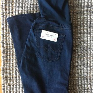 NWT AG skinny ankle maternity jeans